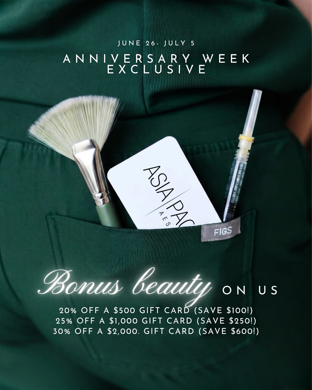 ANNIVERSARY WEEK - $2000 Gift Card